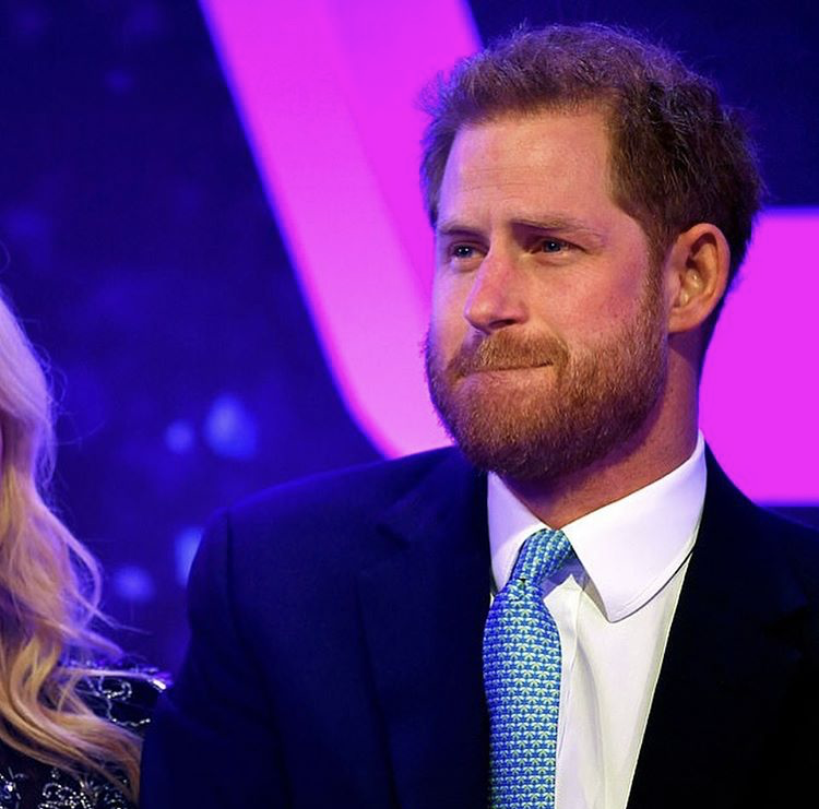 Prince Harry crying